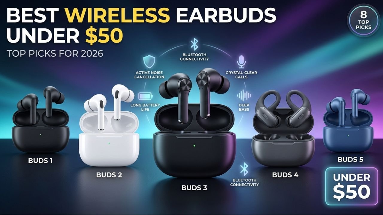 8 Best Wireless Earbuds Under $50 (2026 Tested)